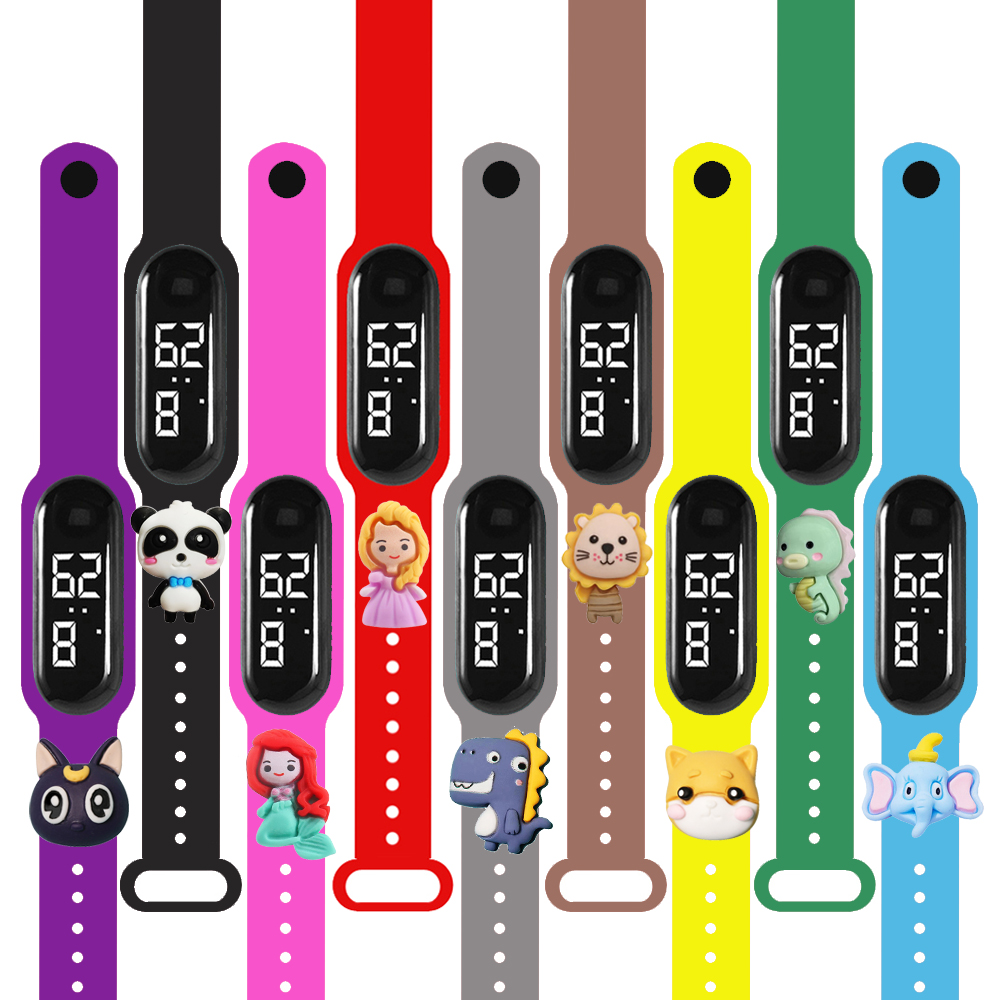 Smart Watch Kids - Relógio inteligente multicolorido para crianças, meninos