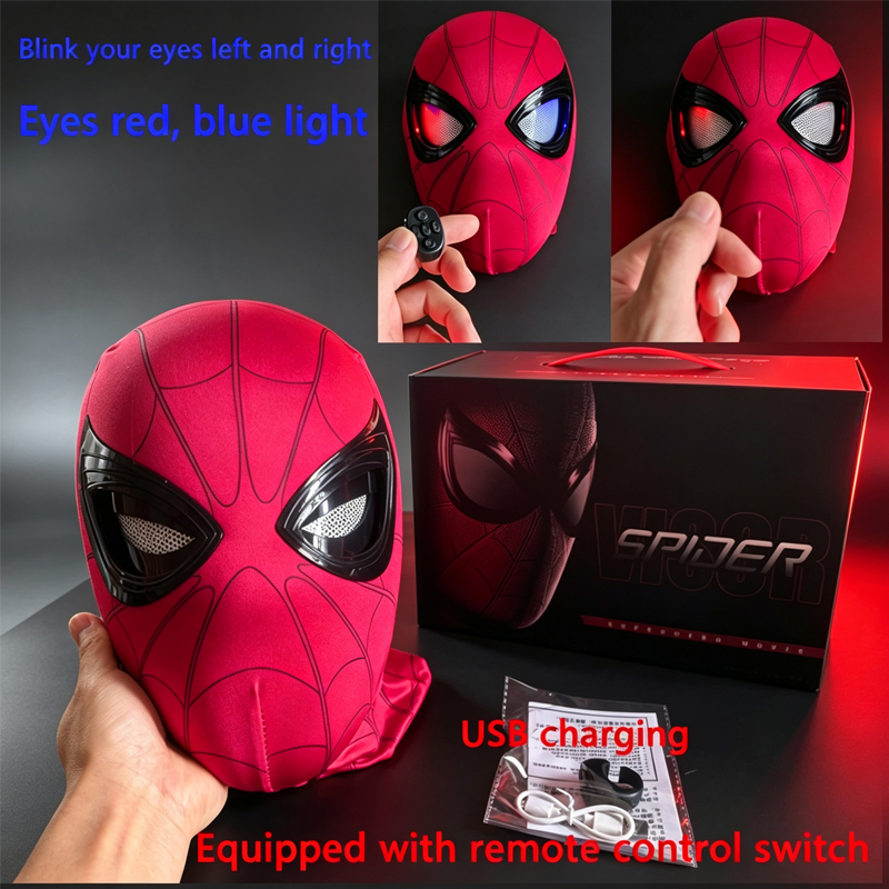 Electronics Gadgets For Men - Novidade Quente: Máscara Eletrônica do Homem-Aranha