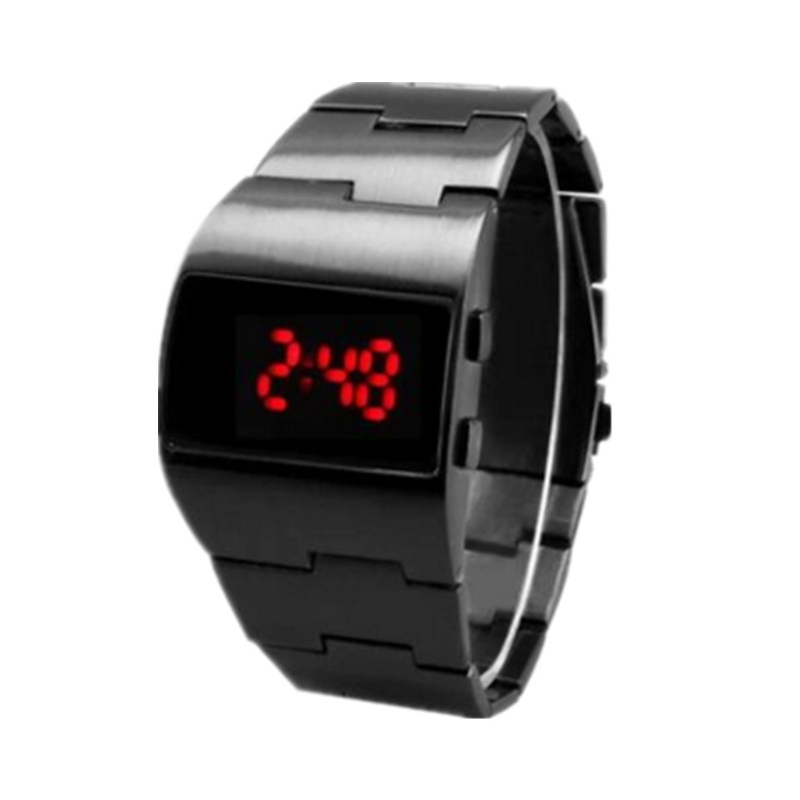 Electronics Gadgets For Men - Relógios digitais masculinos pulseira de aço