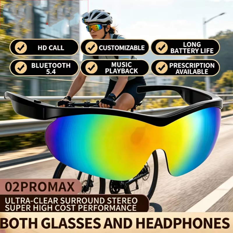 Electronic Gadgets - Óculos Inteligentes Bluetooth 02pro Max Bluetooth