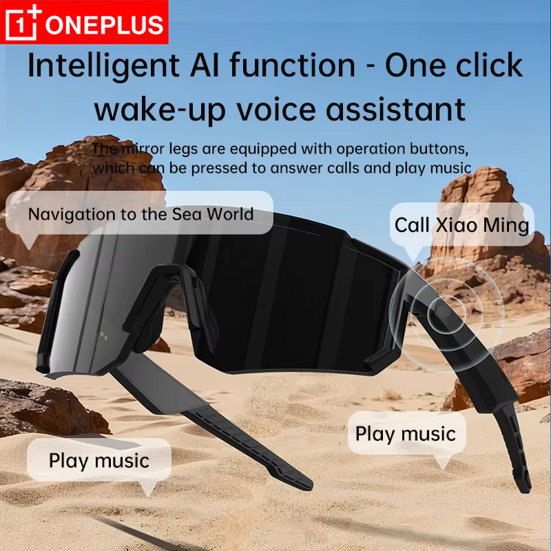 Electronic Gadgets - Óculos Inteligentes OnePlus AI com Fones