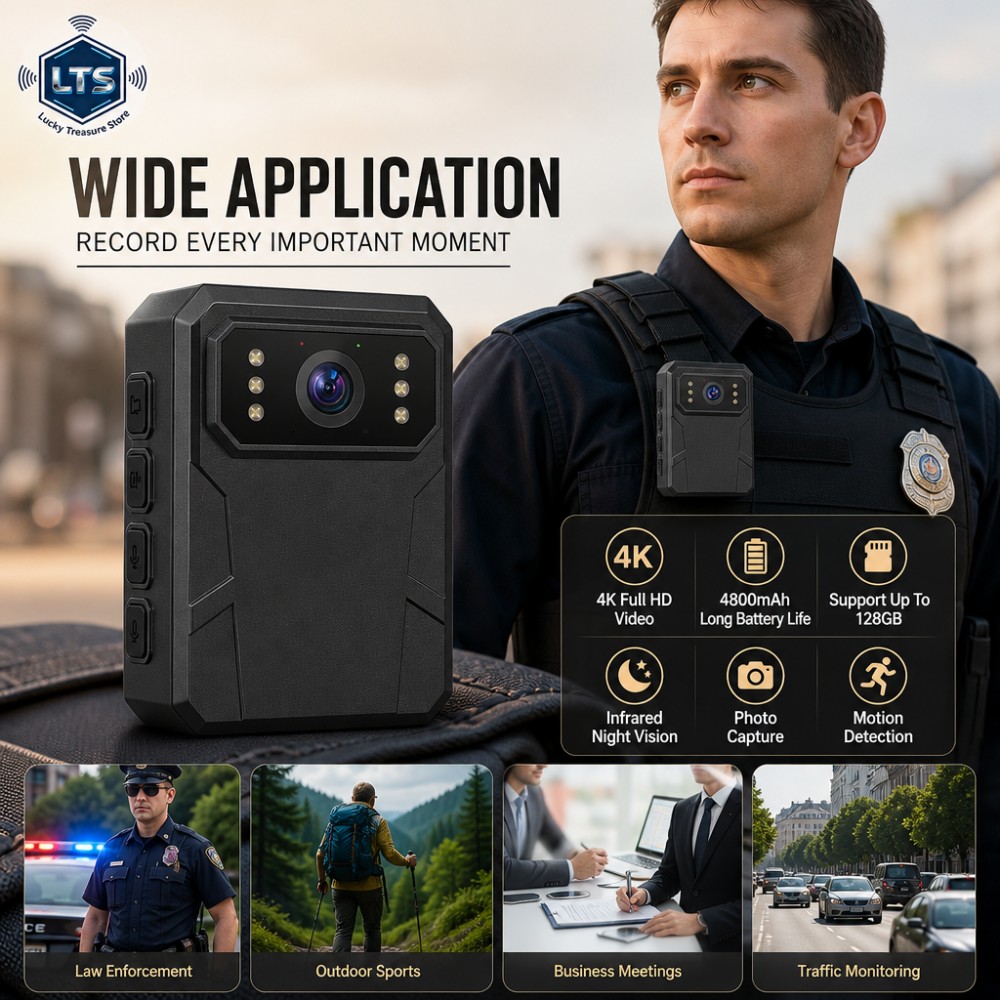 Câmera Corporal Policial 1080P - Compact Camera Mirrorless avaliação e preço