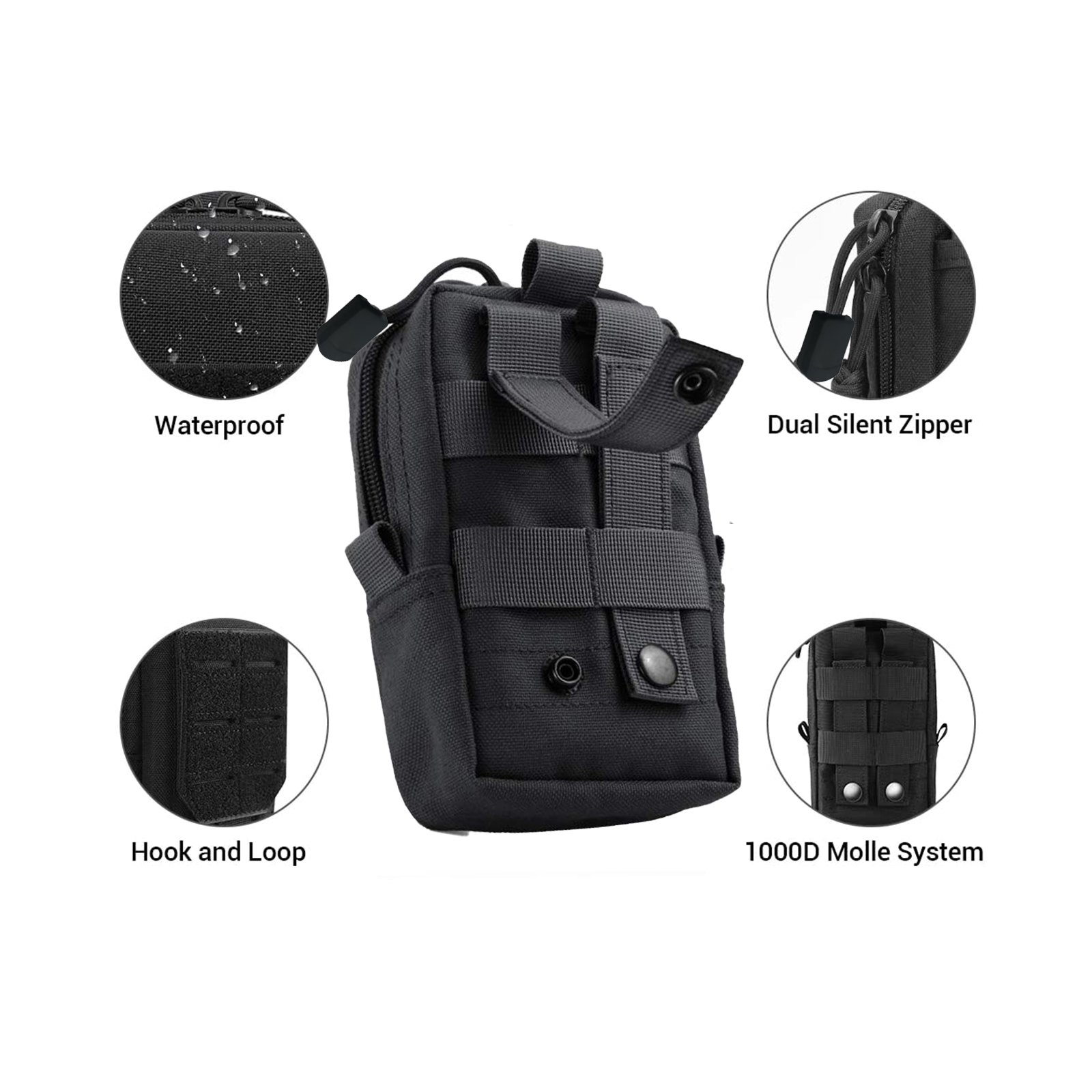 Molle tático bolsa cintura sac - Electronic Gadgets avaliação e preço