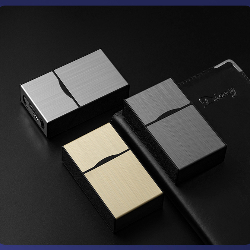 2 em 1 20 caixa de cigarro mai - Electronics Gadgets For Men avaliação e preço