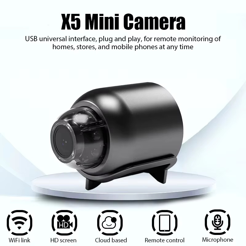1080p nova x5 mini câmera clar - Compact Camera Mirrorless avaliação e preço